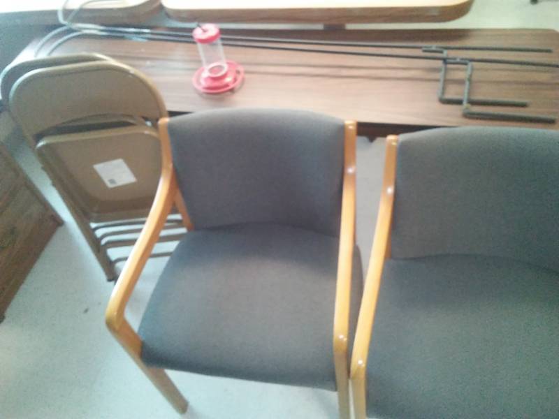 lot 415 image: Foldable Table, Chairs, and More