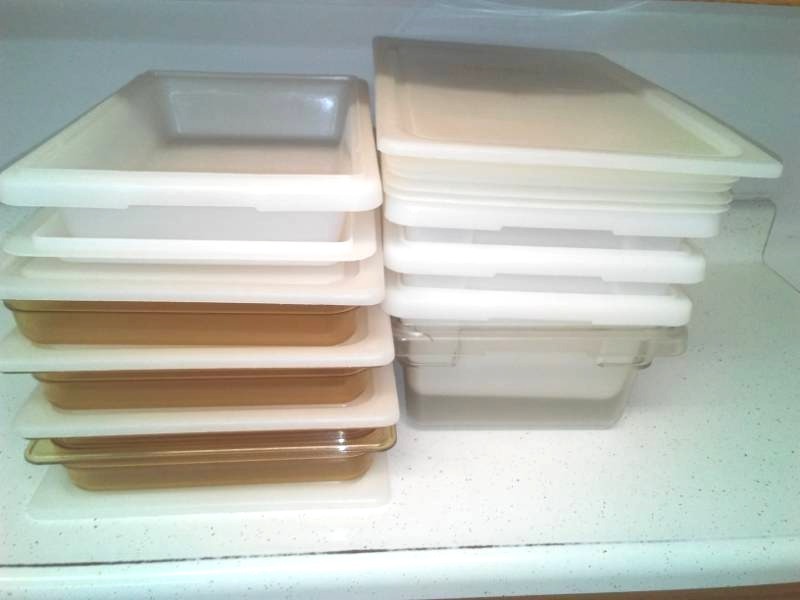 lot 855 image: Sealable Food Storage, Large and Commercial grade.