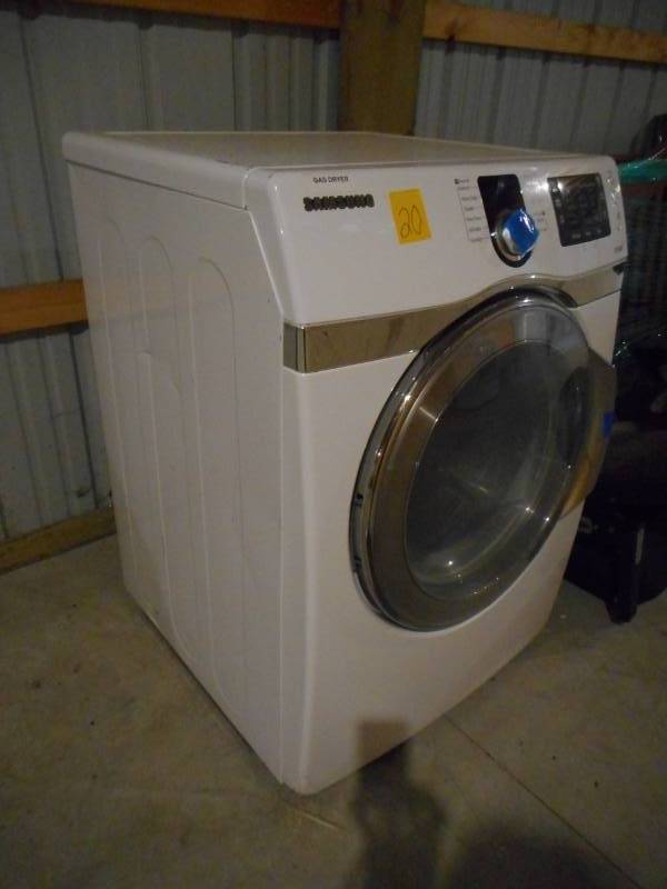 lot 20 image: Samsung Gas Dryer