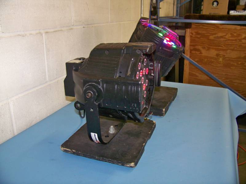 lot 22 image: (2) Elation Professional, High Output LED Color Changers  Professional Lighting
