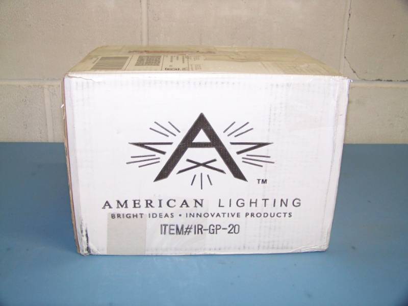 lot 54 image: American Lighting, Professional Lighting