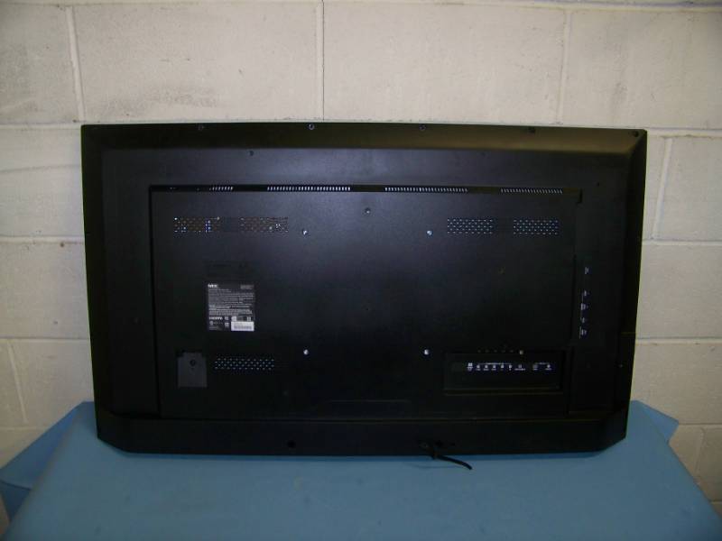 lot 75 image: 43, NEC, LED Back-Lit, LCD, 1080p, HDTV  Television with Digital Signage Capability - in Original Box