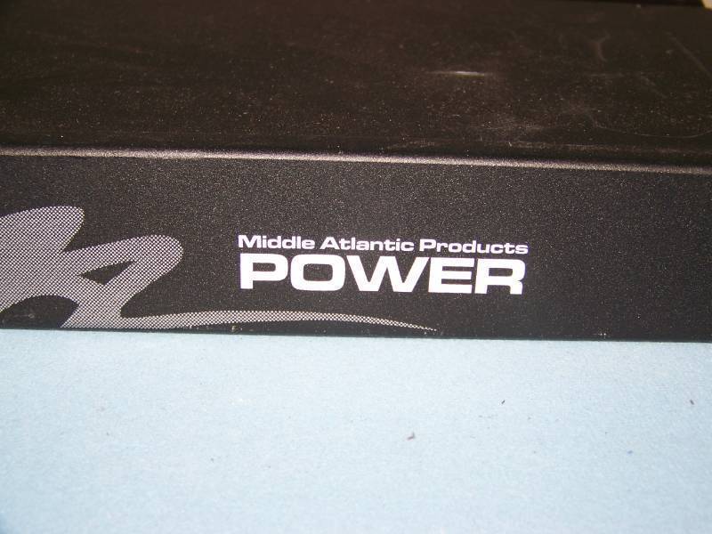 lot 100 image: Middle Atlantic, Rack Mountable, 15 Amp, 8-Outlet, Power Center  Power Strip