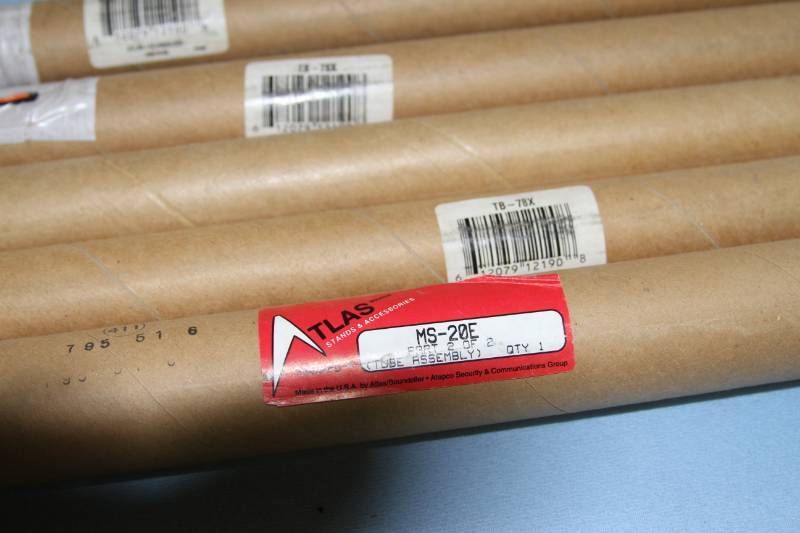 lot 136 image: Lot of NEW Miscellaneous Professional LightingAudio Mic Stands & Boom  Jib Parts