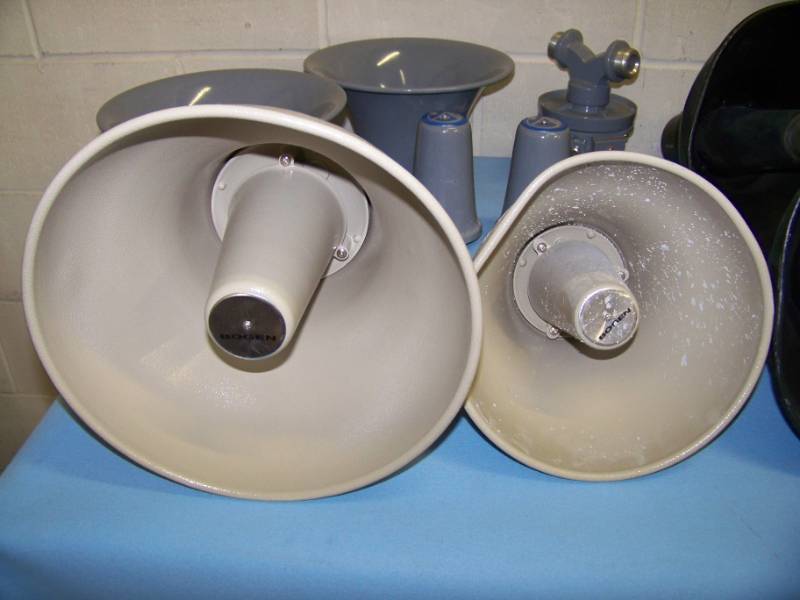 lot 145 image: Bogen and Atlas Sound, Vari-Tap  Variable Tap Speakers