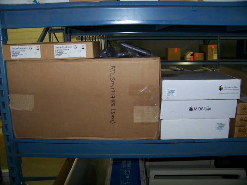 lot 152 image: (LARGE LOT - 8 Wide Shelf) Miscellaneous Professional Audio & Video Parts, Components & Accessories