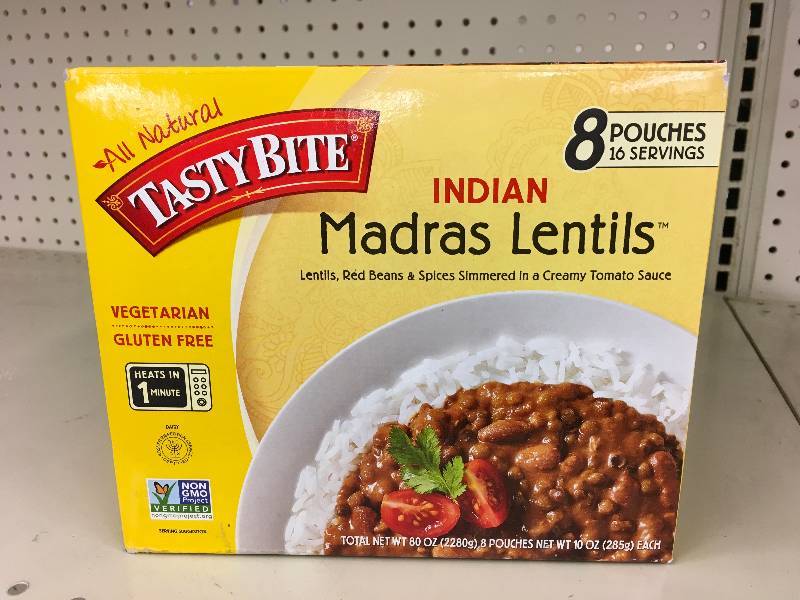 lot 60 image: Tasty Bite Madras Lentils