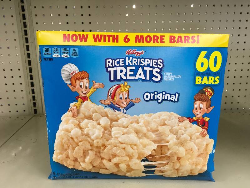 lot 61 image: Rice Krispies 60 Bars