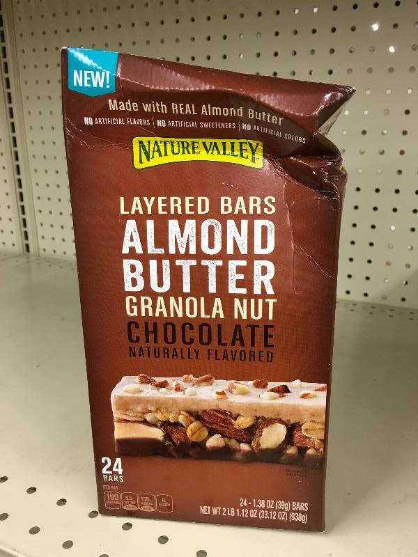 lot 68 image: Nature Valley Almond Butter Granola Bars