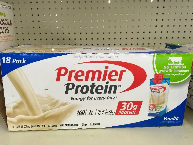 lot 69 image: Premier Protein Vanilla, Retail $24.99