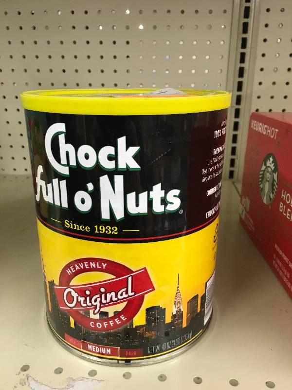 lot 71 image: Chock Full ONuts Coffee