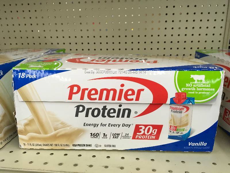 lot 74 image: Premier Protein Vanilla, Retail $24.99