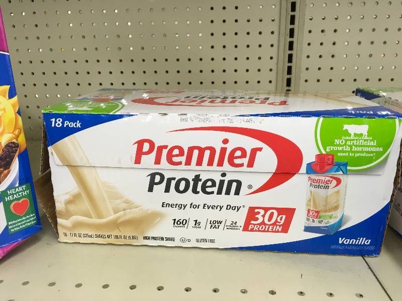 lot 79 image: Premier Protein Vanilla, Retail $24.99