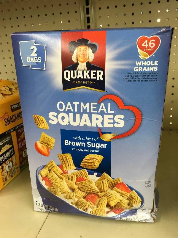 lot 83 image: Quaker Oats Oatmeal Squares