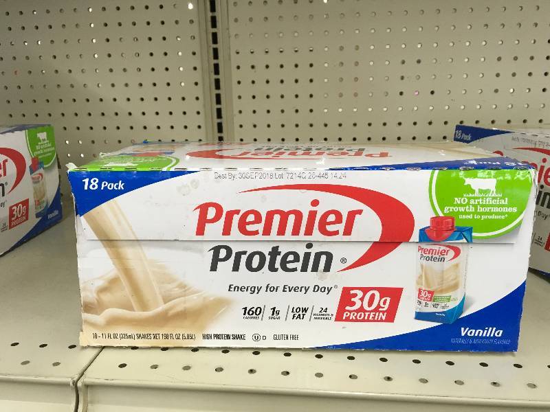 lot 84 image: Premier Protein Vanilla, Retail $24.99