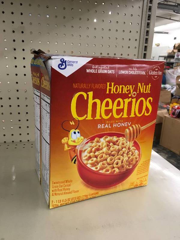 lot 88 image: Two Boxes Of Cheerios Cereal