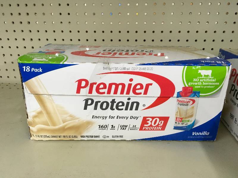 lot 89 image: Premier Protein Vanilla, Retail $24.99