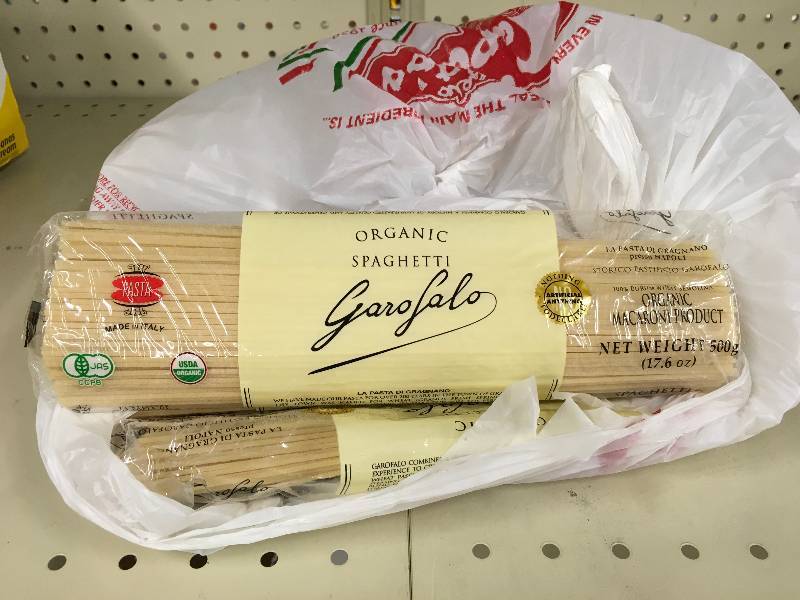 lot 96 image: Organic Spaghetti Noodles