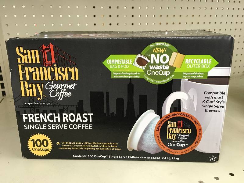lot 103 image: San Francisco Bay French Roast K- Cup Pods