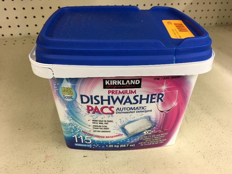 lot 135 image: Kirkland Signature Dishwasher Pacs