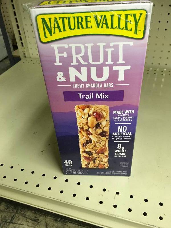 lot 156 image: Nature Valley Fruit & Nut Granola Bar