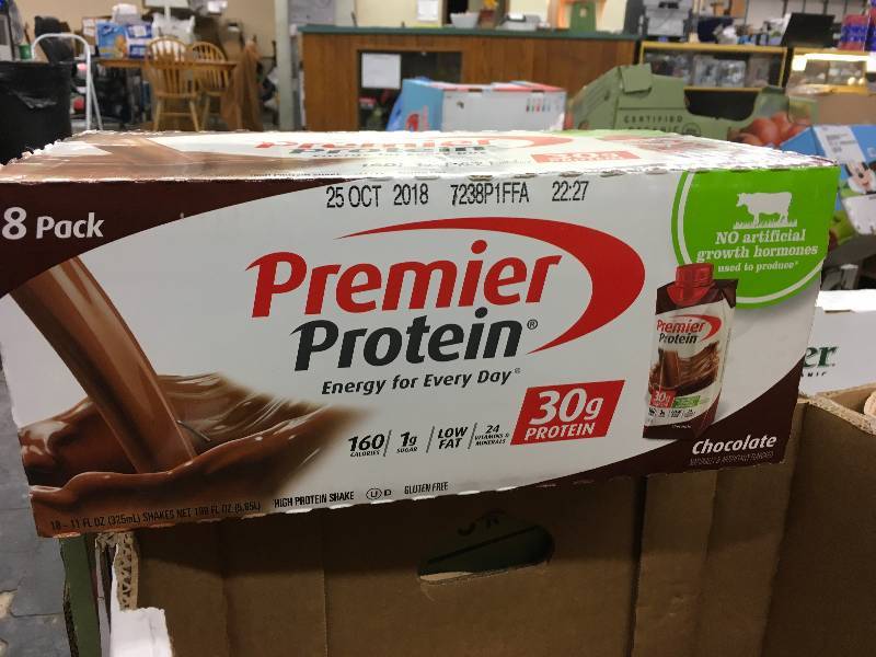 lot 157 image: Premier Protein Chocolate, Retail $24.99