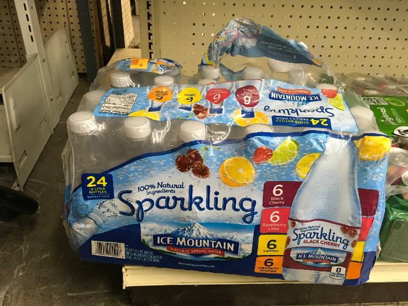 lot 159 image: Variety Pack Ice Mountain Sparkling Water