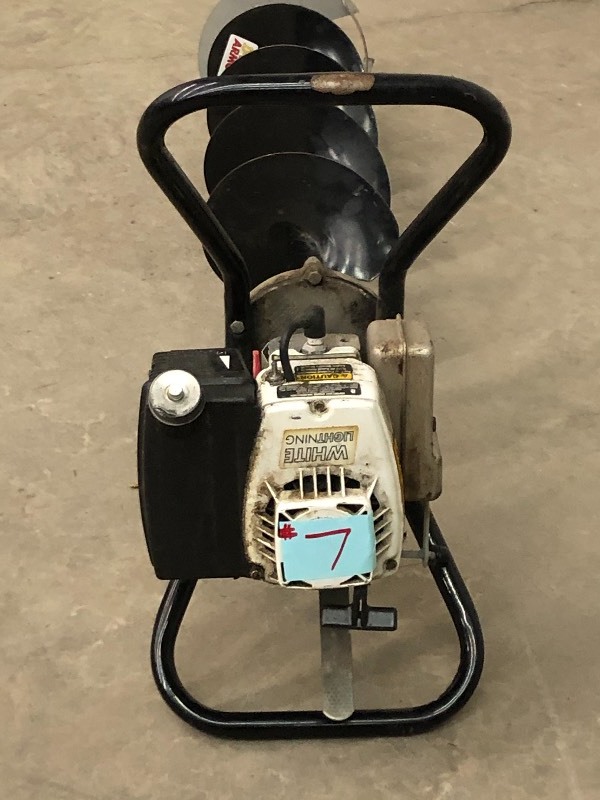 lot 7 image: Jiffy Model-76 Ice Auger