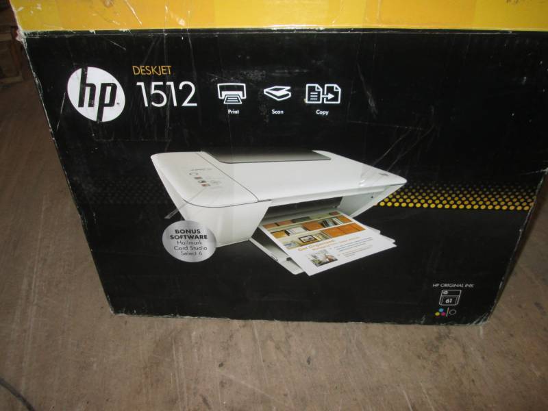 lot 208 image: HP 1512 Deskjet open box...