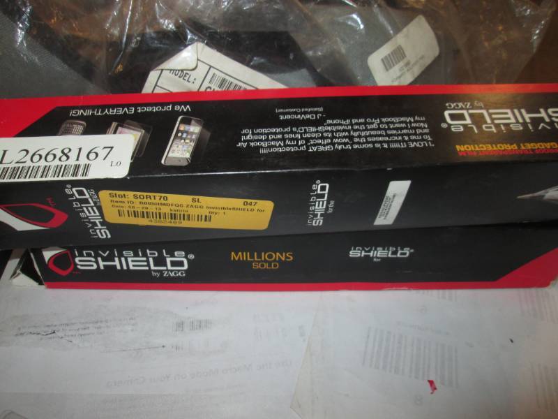 lot 213 image: 2 rolls of invisible sheild for ele...