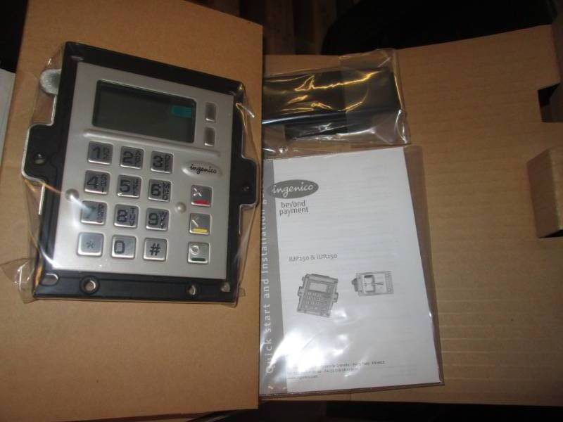 lot 232 image: ingenico 1up keypad...