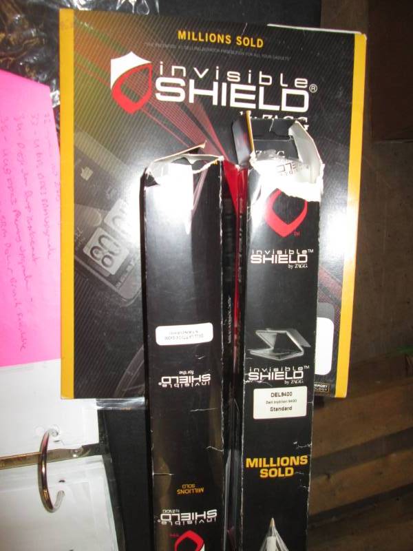 lot 256 image: 2 rolls of invisible sheild guar an...