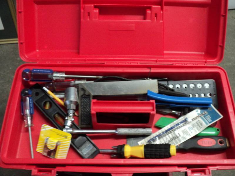 lot 14 image: Plano Tool Chest with Tools...