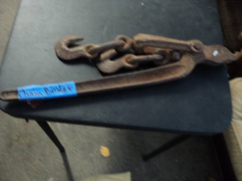 lot 31 image: Chain Binder...