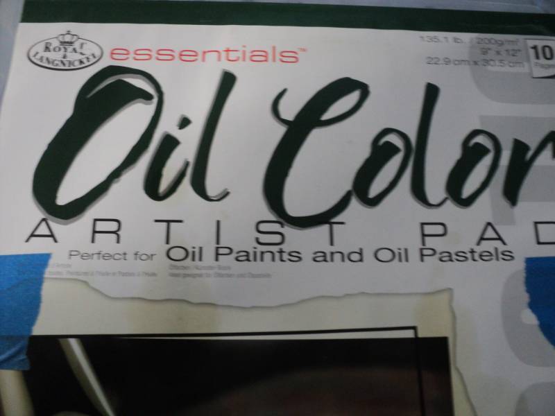 lot 44 image: Oil Color Artist Pad brushes and p...