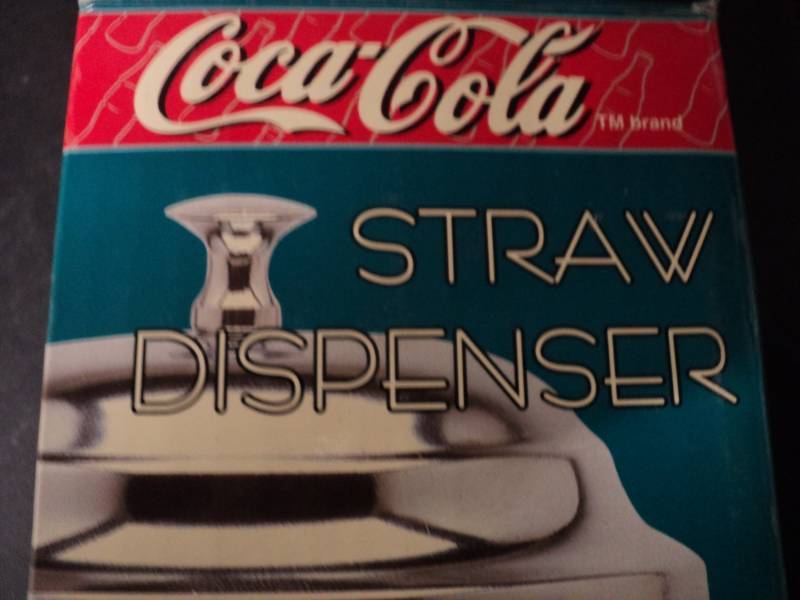 lot 76 image: Coca-Cola Straw Dispenser...