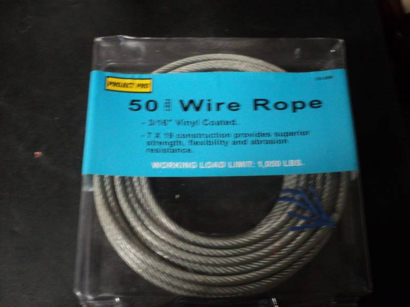 lot 79 image: 50 Wire Rope...