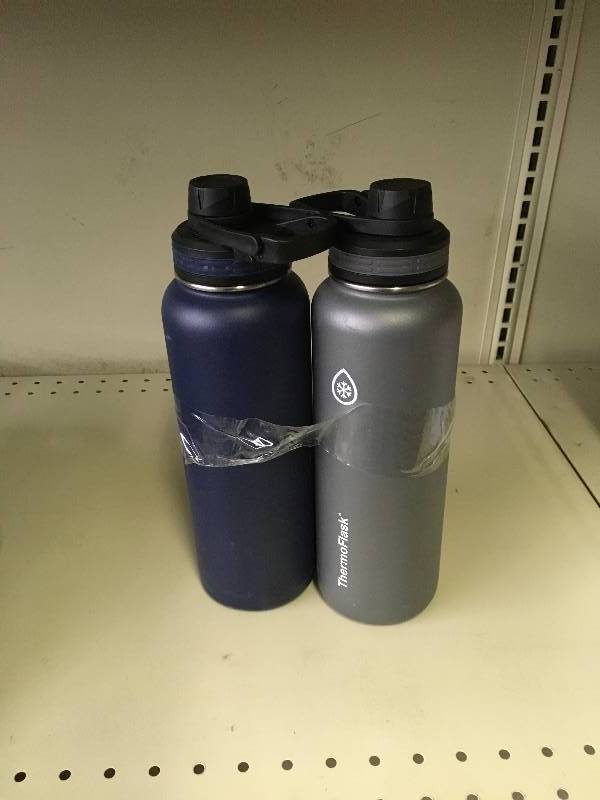 lot 169 image: ThermoFlask 40Oz. Bottles, Retail $24.99