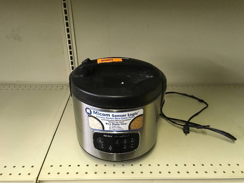 lot 179 image: Aroma Professional Plus Rice Cooker, Retail $29.99