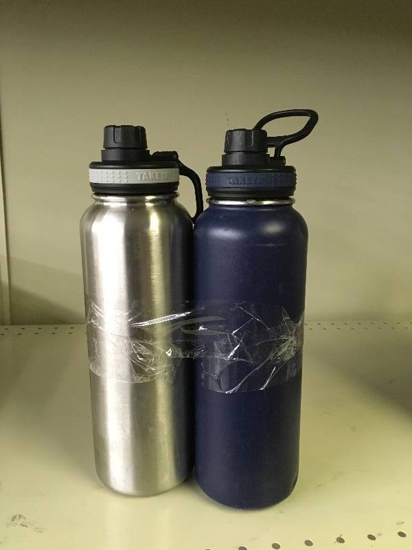 lot 183 image: ThermoFlask 40Oz. Bottles, Retail $24.99