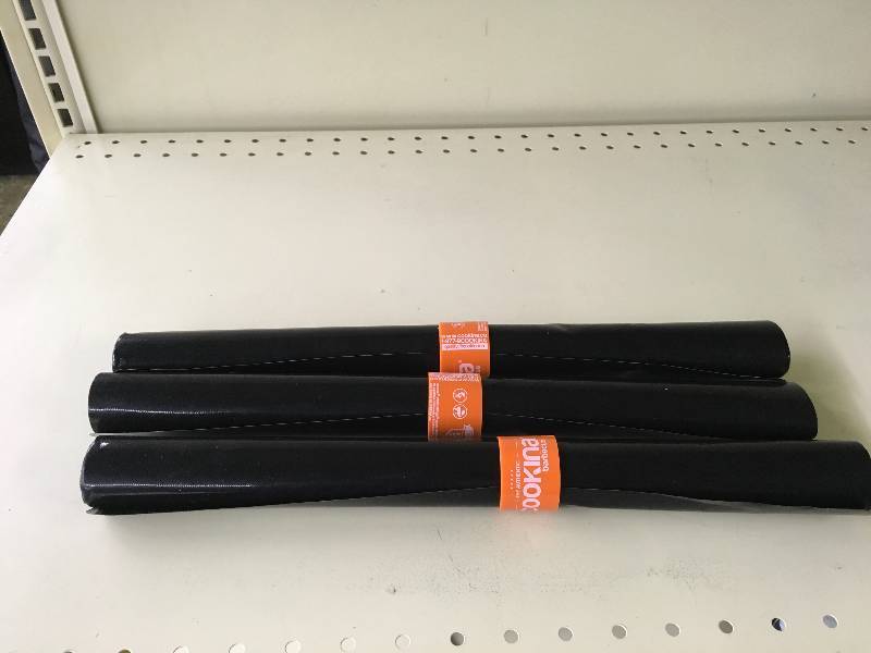 lot 187 image: Cookina 3Pk Cooking Mat, Retail $14.99
