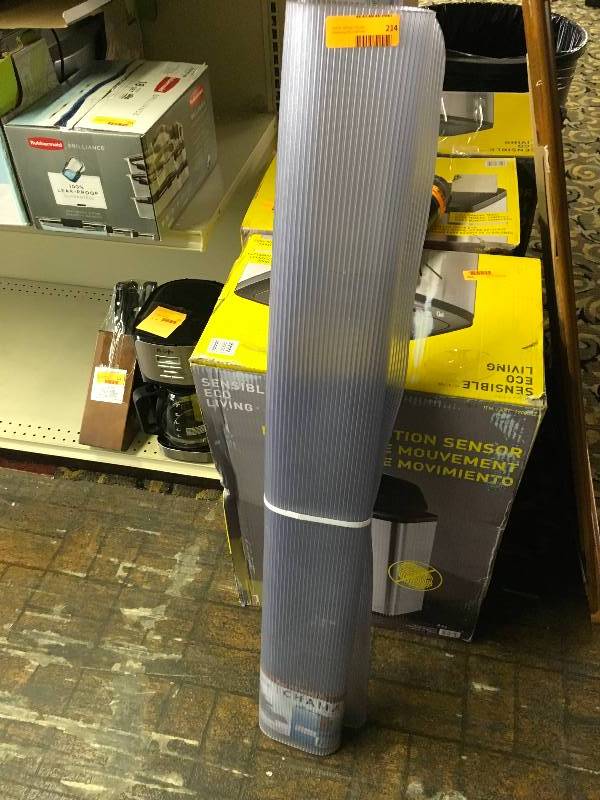 lot 214 image: 45X53 Chair Mat, Retail $14.69