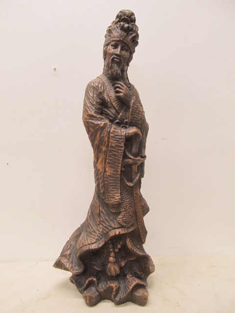 lot 17 image: LARGE Vintage 1973 Universal Statuary Corp Statue