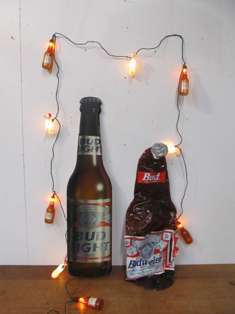 lot 28 image: Group of BUDWEISER Beer Advertising