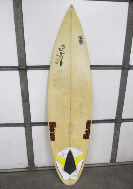 lot 40 image: Stone Tyler Surf Board