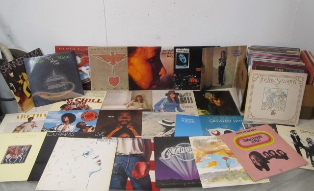 lot 41 image: Large Lot of Vintage Vinyl Records