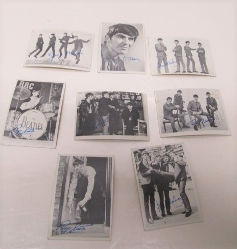 lot 122 image: Beatles - 1st Series Trading Cards