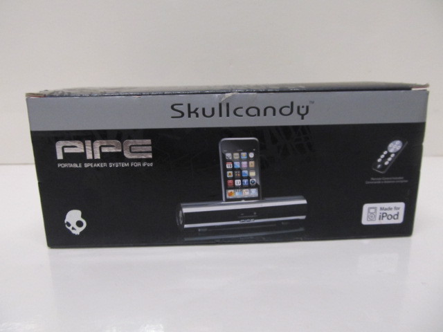 lot 160 image: NEW Skullcandy IPOD Docking Speaker Station