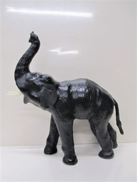 lot 188 image: Leather Elephant