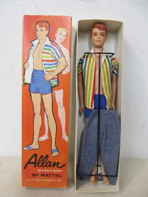 lot 84 image: Original Vintage 1960s ALLAN - Kens Buddy - Near Mint wBox